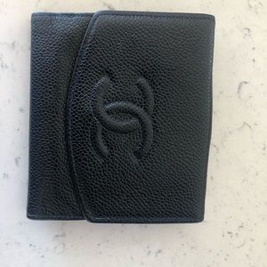Vintage black Chanel Wallet